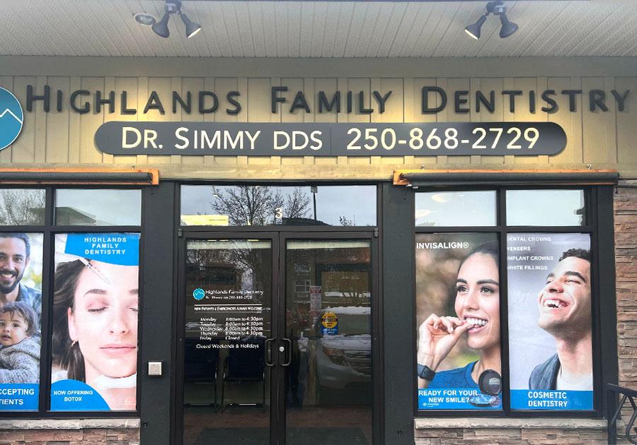 Exterior of Highlands Family Dentistry